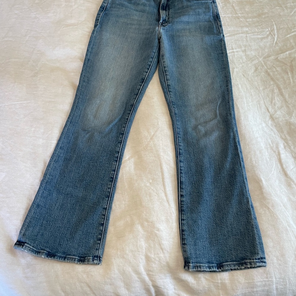 MOTHER Flare Jeans in Classic Blue